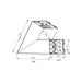 Westgate SCX-C60-RGBWW Linear 60° Corner