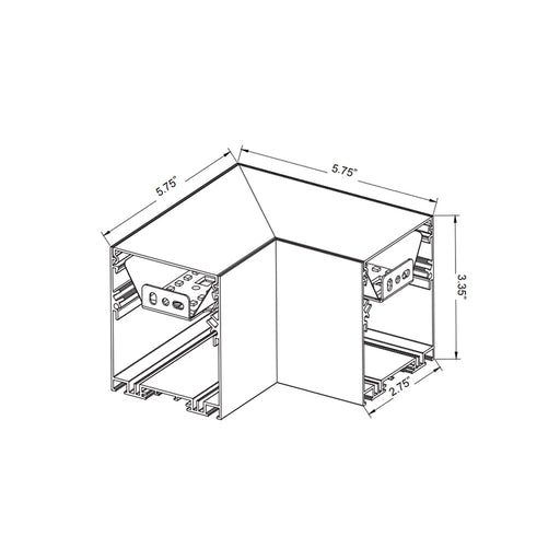 Westgate SCX-L-RGBWW Linear L Section