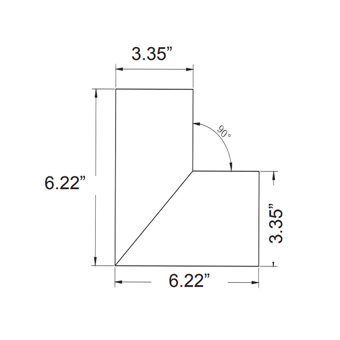 Westgate SCX-OC-RGBWW Linear Outside Corner