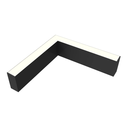 Westgate SCX1.5-L Series Architectural Seamless L-Shaped Linkable Linear Lights, 5CCT & Power Selectable, 120-277V - Black/1ft