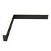 Westgate SCX1.5-L Series Architectural Seamless L-Shaped Linkable Linear Lights, 5CCT & Power Selectable, 120-277V - Black/2ft