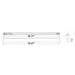 Westgate SCX1.5 Series Up/Down LED Linear Light, 5CCT & Power Selectable, 120-277V