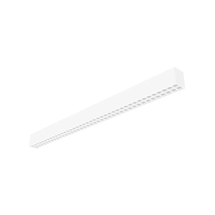 Westgate SCXA Series Architectural 2-3/4" LED Optic & Combined-Distribution Linear Light, 3CCT & Power Selectable, 120-277V - 2-ft , White without Optic Lens