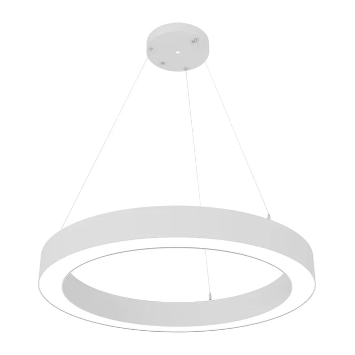 Westgate SCXCF Series LED Full Circle Up & Down Ratio Adjustable Chandelier, 4CCT & Power Selectable, 0-10V Dimming, 120-277V - White