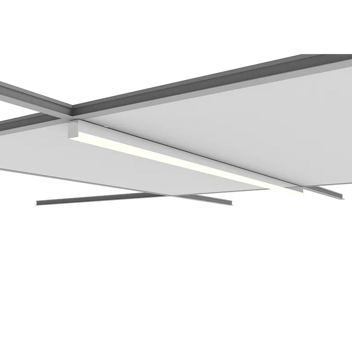 Westgate SCXT 4-ft 20W/30W/40W LED T-Grid Linear Light, CCT, Drop Lens