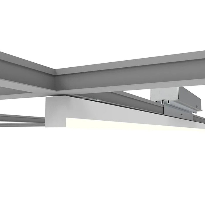 Westgate SCXT 2-ft 10W/15W/20W LED T-Grid Linear Light, CCT, Drop Lens