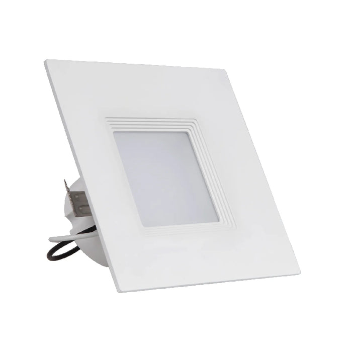 Westgate SDL4-BF 4" LED Square Recessed Downlight with Baffle Trim, 4100K
