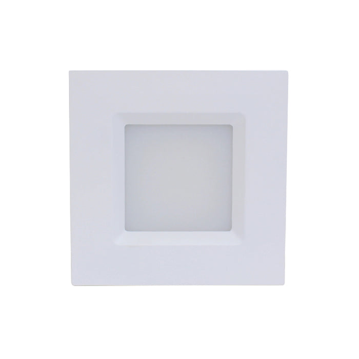 Westgate SDL6-BF 5/6" LED Square Recessed Downlight with Baffle Trim, CCT
