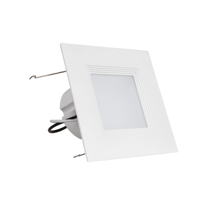 Westgate SDL6-BF 5/6" LED Square Recessed Downlight with Baffle Trim, 3000K
