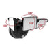 Halo SEC3HSBAT SEC Series Triple Head Motion & Security LED Floodlight, Battery-Powered, 5CCT & 4 Lumens Selectable
