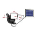 Halo SEC3HSSOL SEC Series Triple Head Motion & Security LED Floodlight, Solar-Powered, 5CCT & 4 Lumens Selectable
