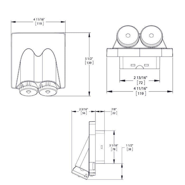 Sure-Lites SELAM LED Emergency Light
