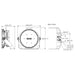 Westgate SFX-G10 800W LED RGB Stadium Sport Light DMX512 Controlled, RGB
