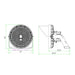 Westgate SFX-G12AD 300W/400W/500W LED G12 Adjustable Distribution Angle Stadium Light, 5000K, 100-277V