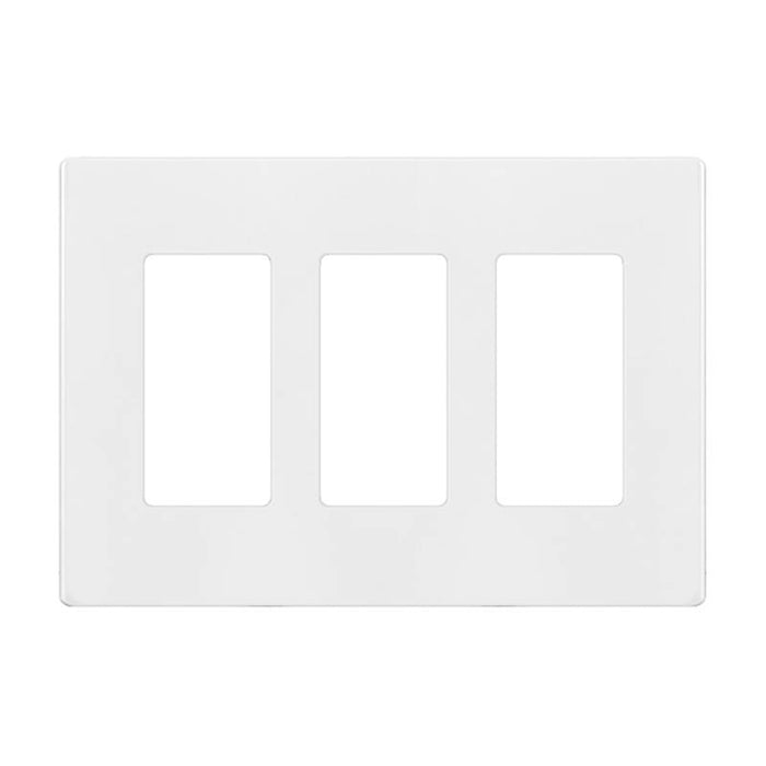 Enerlites SI8833 3-Gang Screwless Safety Cover Wall Plate