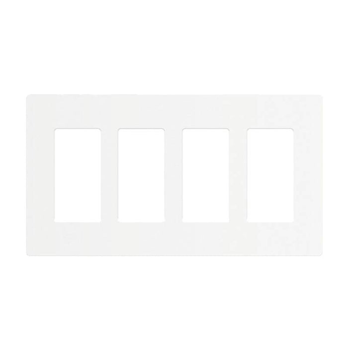 Enerlites SI8834 4-Gang Safety Cover Screwless Wall Plates