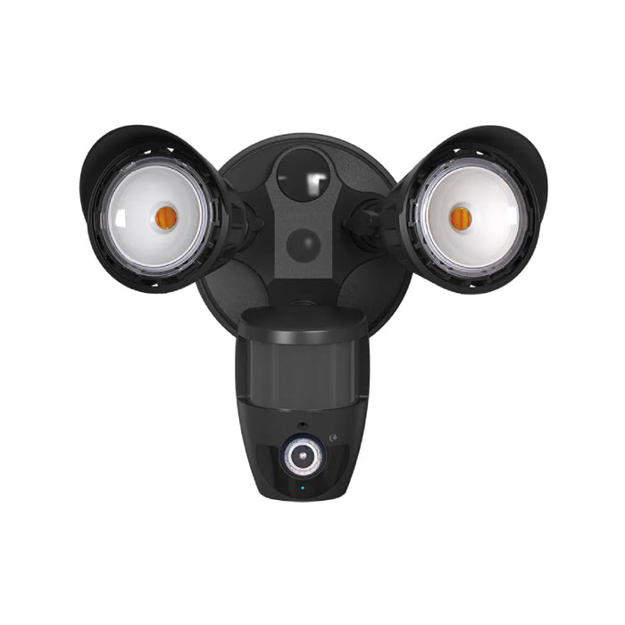 Westgate SL 20W LED Security Light with Camera, 3CCT Selectable - Black