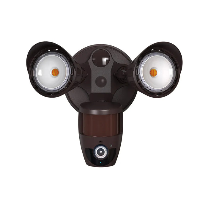 Westgate SL 20W LED Security Light with Camera, 3CCT Selectable - Bronze