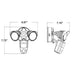 Westgate SL 20W LED Security Light with Camera, 3CCT Selectable