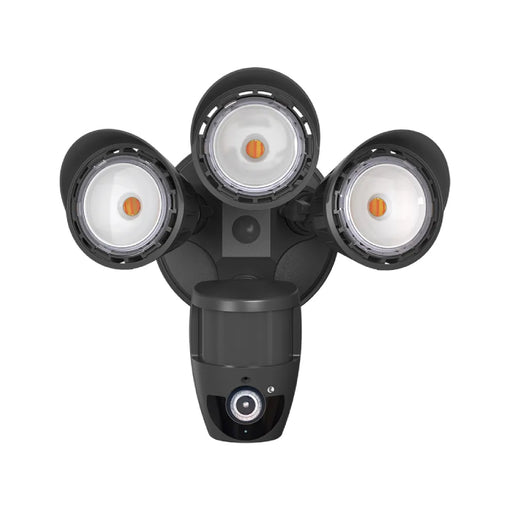 Westgate SL 30W LED Security Light with Camera, 3CCT Selectable - Black