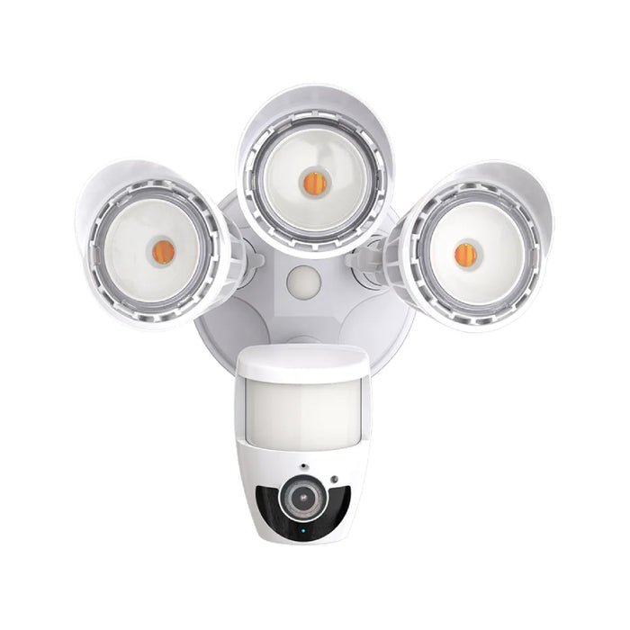 Westgate SL 30W LED Security Light with Camera, 3CCT Selectable - White