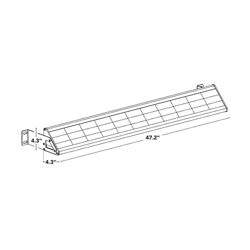 Solera SL-SDL Solar 20W LED Off-Grid Display Light, 4000K, 2000 Lumens