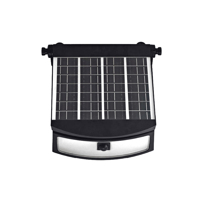 Solera SL-SWL-FC Solar 10W LED Off-Grid Wall Pack, 3CCT Selectable, 1600 Lumens