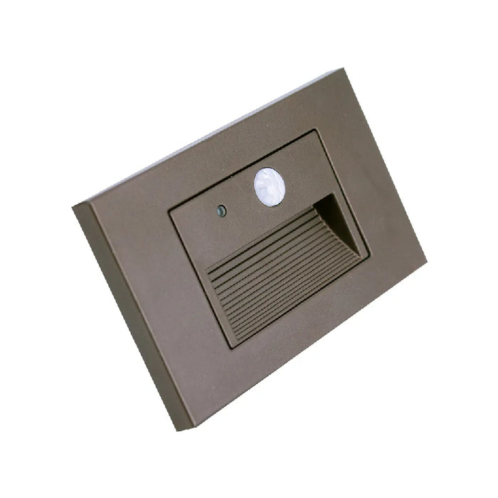 Westgate SLE-A 3W 12V LED Step Light with PIR Motion Sensor & Photocell, CCT Selectable