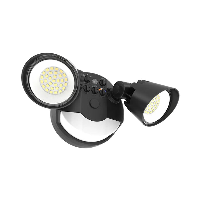 Westgate SLX-2H 16W/25W LED X-Gen Advance Security Lights with PIR Sensor, 3CCT Selectable - Black