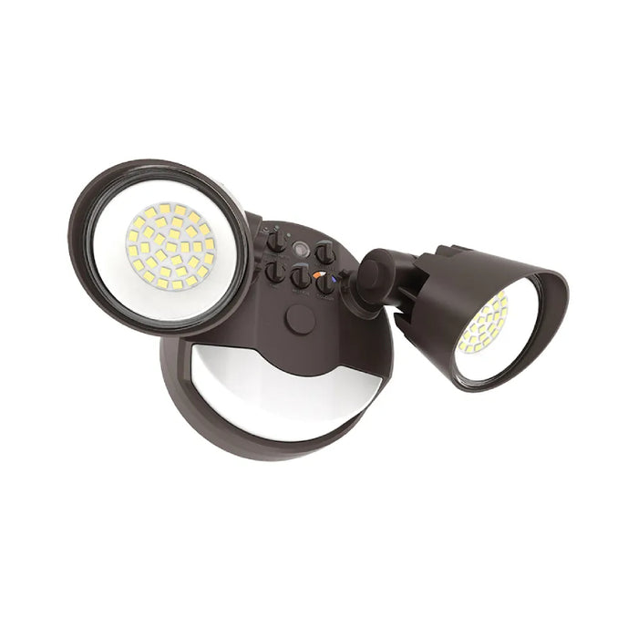 Westgate SLX-2H 16W/25W LED X-Gen Advance Security Lights with PIR Sensor, 3CCT Selectable - Bronze