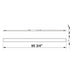 Westgate SRL Series LED Slot Recessed Commercial Linear Light, Power & 3CCT Selectable, 120-277V