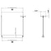 Westgate ST360 4-ft 33W/35W/37W/39W LED Suspended 360D Commercial Tube Lights, 5CCT Selectable, 120-277V