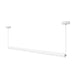 Westgate ST360 6-ft 50W/54W/58W/62W LED Suspended 360D Commercial Tube Lights, 5CCT Selectable, 120-277V