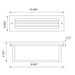 Westgate STP-10X3 10W LED Commercial Large Wall/Step Light, 3CCT Selectable