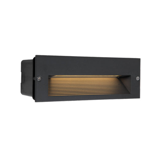 Westgate STP-8X3 10W/15W LED Commercial Large Wall/Step Light, 3CCT Selectable - Black