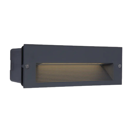 Westgate STP-8X3 10W/15W LED Commercial Large Wall/Step Light, 3CCT Selectable - Black