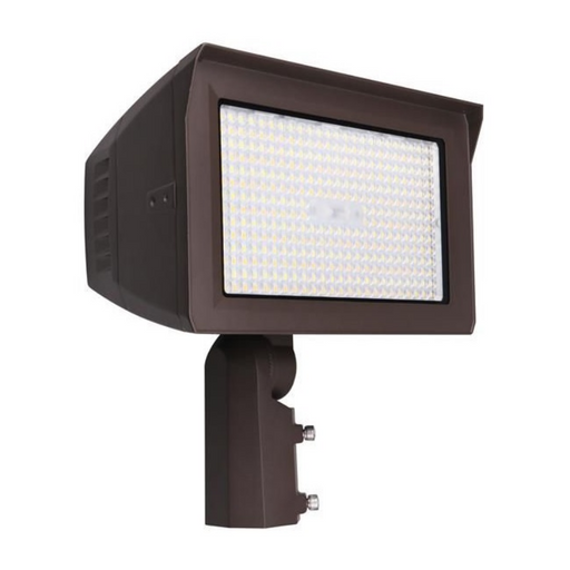 Stonco SF150-SCT-G3 SlimFlood 100W/120W/150W LED Flood Light with Photocell, 3CCT & 3 Wattage Selectable, 120-347V, Bronze Finish