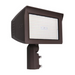 Stonco SF150-SCT-G3 SlimFlood 100W/120W/150W LED Flood Light with Photocell, 3CCT & 3 Wattage Selectable, 120-347V, Bronze Finish