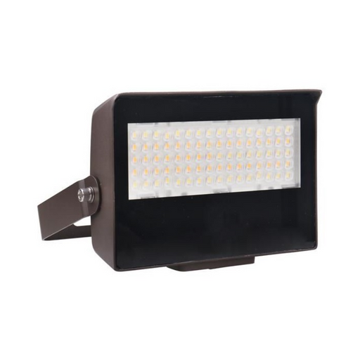 Stonco SF60-SCT-G3 SlimFlood 35W/45W/60W LED Flood Light with Photocell, 3CCT & 3 Wattage Selectable, 120-347V, Bronze Finish