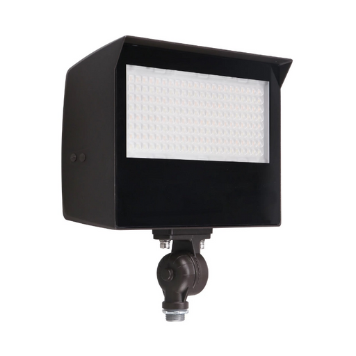Stonco SF80-SCT-G3 SlimFlood 60W/70W/80W LED Flood Light with Photocell, 3CCT & 3 Wattage Selectable, 120-347V, Bronze Finish