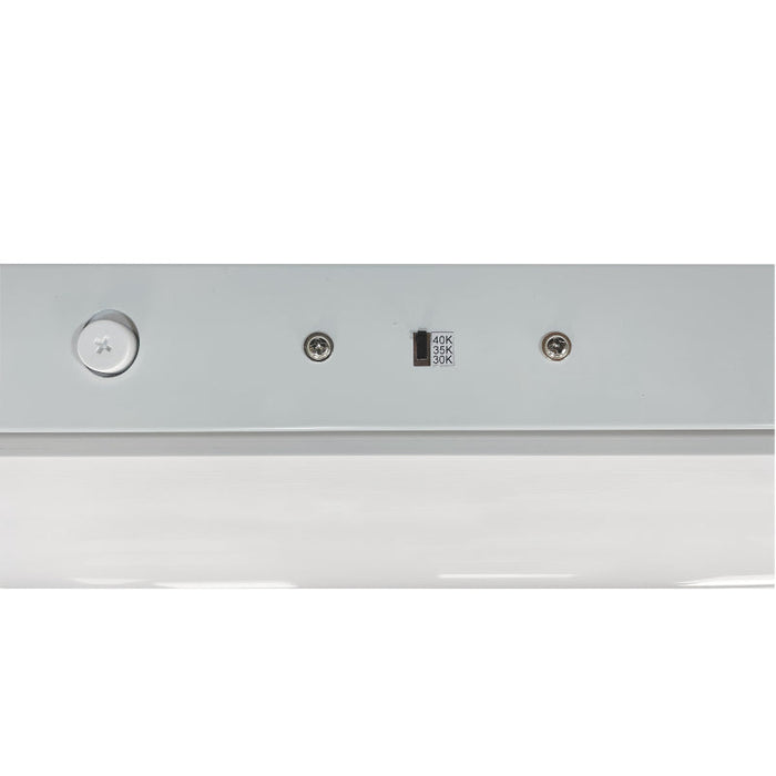 Nora NLSTR 4-ft 24W LED Tunable Strip Light with Integral Emergency and Motion Sensor, Selectable CCT