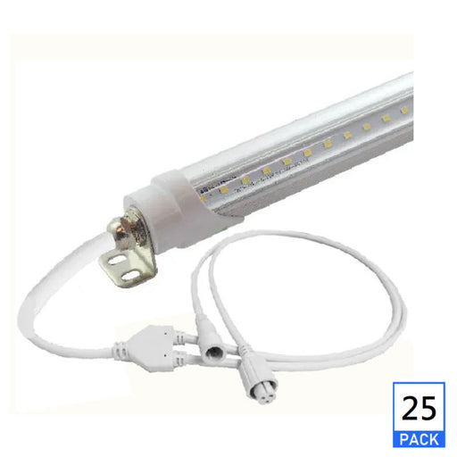 Westgate 5-Ft 22W T8 LED Refrigerator Tube, 5000K, 25-Pack