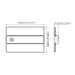 Rayon T1070LEDB-WS130 52W/78W/104W/130W LED High Bay, 2CCT Selectable, 347-480V, Surface Mount