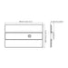 Rayon T1070LEDB-WS205 82W/123W/164W/205W LED High Bay, 2CCT Selectable, 120-277V, Surface Mount