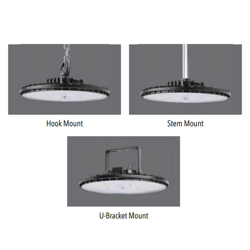 Rayon T1085LEDB-WS210 84W/126W/168W/210W LED High Bay, 2CCT Selectable, 120-277V
