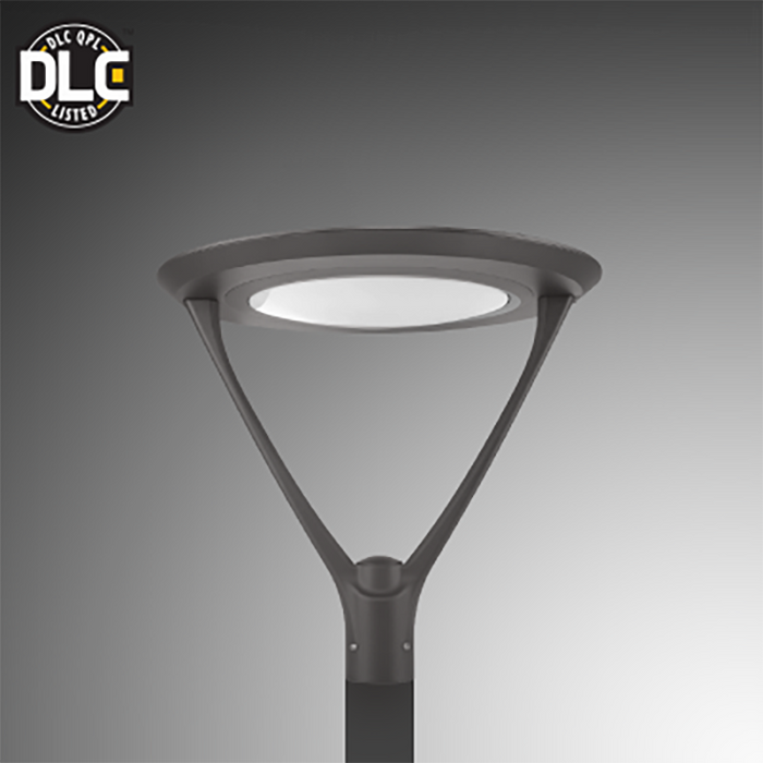 Rayon T331LED Series 45W / 70W / 87W / 130W LED Post Top Lighting, 3CCT Selectable, 120-277V, Bronze Finish