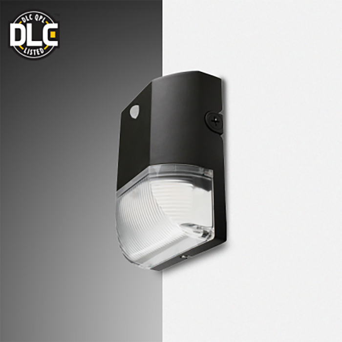 Rayon T622LEDB 15W/25W/30W LED Mini Wall Pack, 3CCT Selectable, 120-277V, Bronze Finish