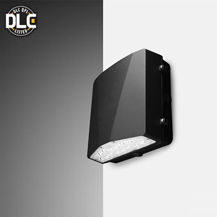 Rayon T635LEDB S WS25 13W/19W/25W Small LED Wall Pack with Emergency Battery, 3CCT Selectable, 120-277V/347V, Bronze Finish