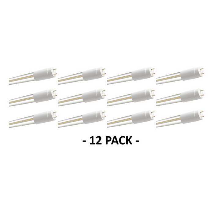 Westgate T8-4FT-TYPB 4FT 18W LED T8 Linear Lamp, 4000K, 12-Pack