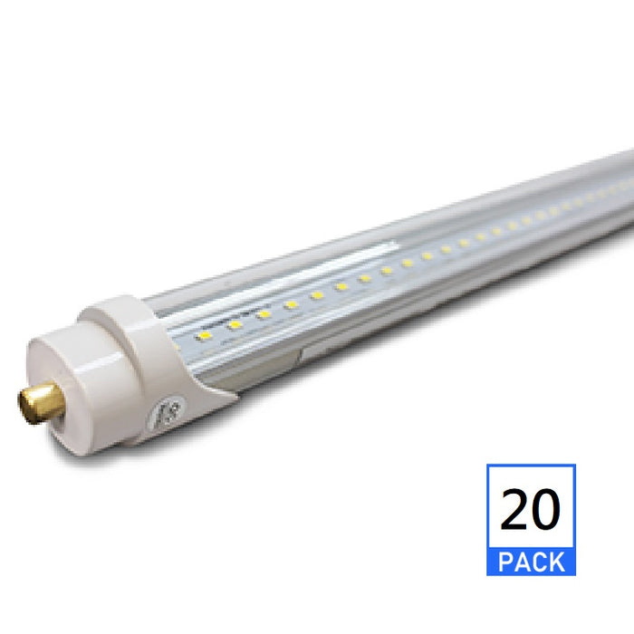 Westgate T8-HL 8FT 40W LED T8 Linear Lamp, 5000K, 20-PACK